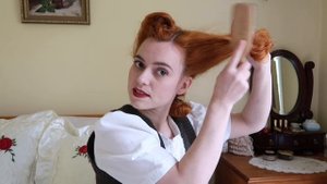 1940's Victory Rolls | Hair Tutorial