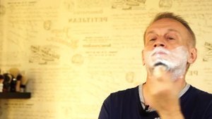 Т-образная бритва Hoffritz razor NY Germany & Simpson Trafalgar T3. Мыло для бритья Липихинъ