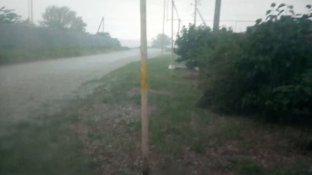 Град с ливнем Холодная балка, лиман Хаджибей 8 июня 2019 смотреть онлайн