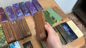 Материалы для рукояти вашего ножа. Капы, гибриды, айронвуд.