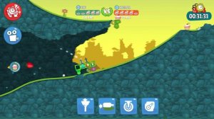 Bad Piggies - NINJA CATCHING CRATE IN SILENT WHEN MEET ANGRY BIRDS!!