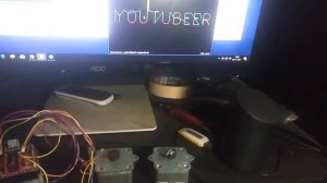 Arduino cnc shield + drv8825 2 x bipolar stepper motor