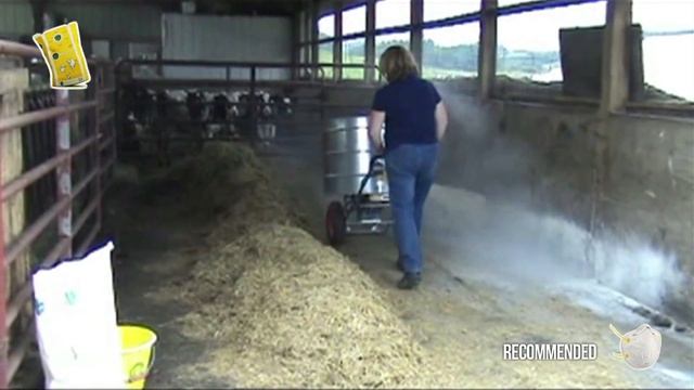 Mistral – осушитель подстилки для коров перед отелом – полуавтоматическое разбрасывание смотреть онлайн