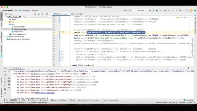 Files in Java 11