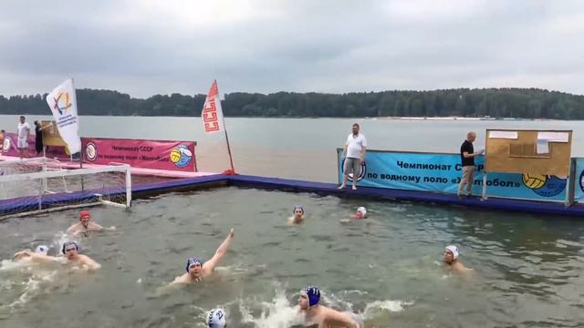 Водное поло. Водохранилище. Купаемся. Лето. смотреть онлайн