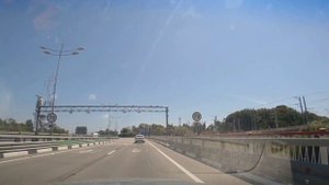 Подъезд к границе Россия-Абхазия со стороны Сочи-Адлера/ Road to Abkhazia