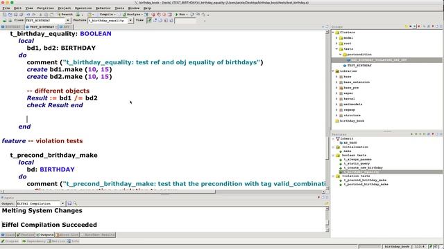 [HD] EECS3311 F20 Tutorial Part 11 - BIRTHDAY: Reference Equality vs. Object Equality смотреть онлайн