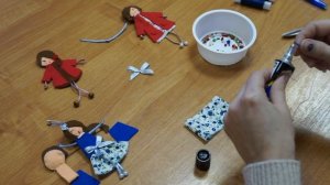 "Куколка-брошь из фетра" Мастер-класс С.В.Девяткиной