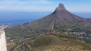 Вид со Столовой горы, Кейптаун, Южная Африка. Table Mountain, Cape Town.