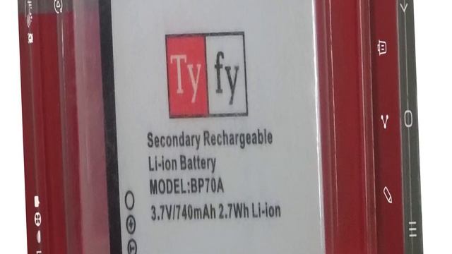 TYFY CAMERA BATTERY  BP 70A