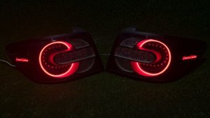Mazda CX-7 воскрешаем оптику с нуля Led stop