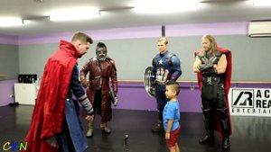 Training With The Marvel Avengers Infinity War Superhero CKN
