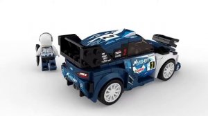 LEGO Speed Champions 75885 Ford Fiesta M-Sport WRC 360°