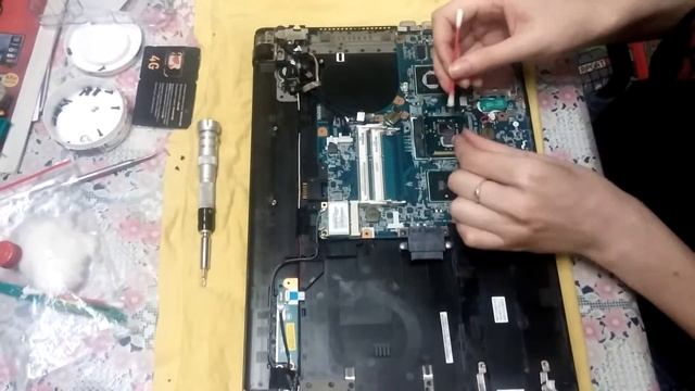 Разборка ноутбука sony vaio PCG-71211V смотреть онлайн