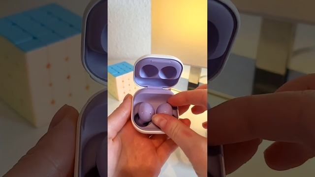 Samsung Galaxy Buds 2 Unboxing ? #samsung #galaxybuds2 #unboxing #aesthetic