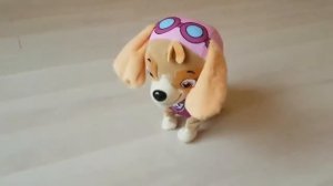 Щенячий патруль Скай интерактивная а русском поёт, гавкает, ходит виляет хвостом!