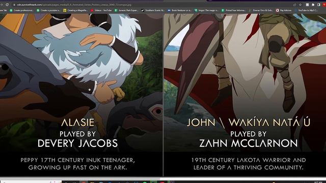 ARK ANIMATED SERIES COMPLETE?! CHARACTER POSTERS + NEW CUTSCENES FOR SWITCH! смотреть онлайн