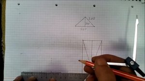 Построение развертки углового колпака