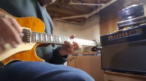 Samick Greg Bennett Royale RL3 with Fender Super Reverb and Carl Martin Plexitone smallbox