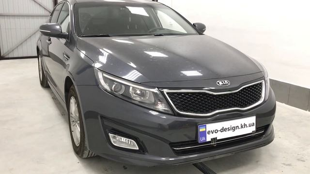 KIA Optima K5 LPG замена линз улучшение света киа оптима