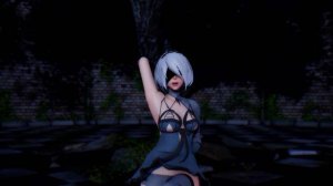 【NieR:Automata MMD】テオ【2B】 2K