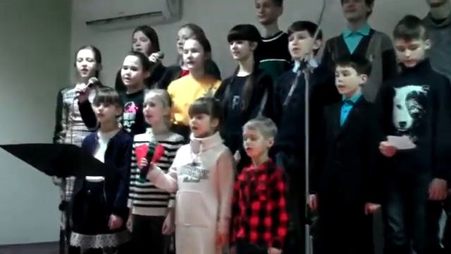 "О, поклонись Царю Вселенной" - Детский хор Николаев-3 смотреть онлайн