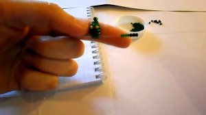 Крокодил объемный из бисера! Как Сделать Крокодила из Бисера!