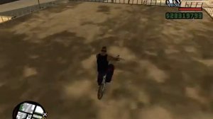 Прыжки на BMX в Gta San Andreas