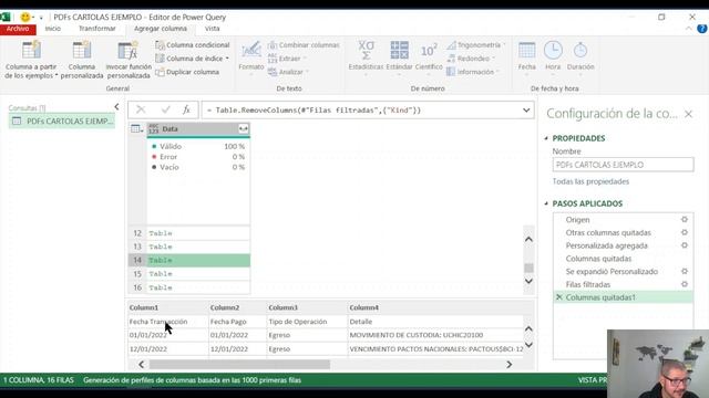 POWER QUERY- COMO IDENTIFICAR QUE TABLA TRANSFORMAR EN LOS ARCHIVOS PDF смотреть онлайн