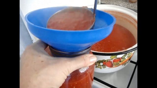Томат заготовка на зиму, проще не бывает смотреть онлайн
