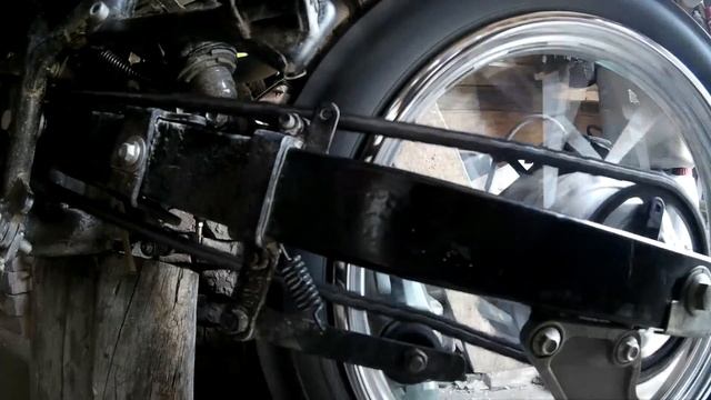 Stels 250 Enduro замена колёс и цепи