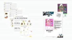 4. Spotlight 2. Starter Unit: My Letters + Starter Module. Workbook