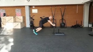 Марш с санями