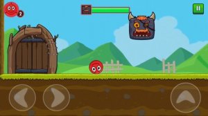 Новый КРАСНЫЙ ШАР против ЧЕРНЫХ КВАДРАТОВ. 1-25 УРОВНИ. Мультик ИГРА Red Bounce Ball 7 Adventure