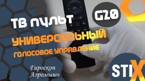 Пульт G20. Голосовой ввод, Аэромышка.