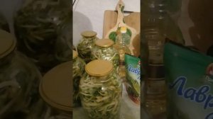 Маринуем Черемшу в банки..