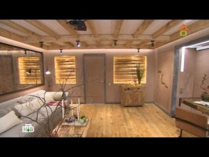 "Дачный ответ": Кабинет-гостиная с мужским характером