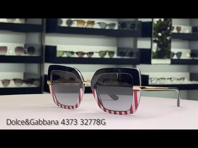 Пополнение товаров шоурума StockOptika – солнцезащитные очки Dolce&Gabbana 4373 32778G из Италии