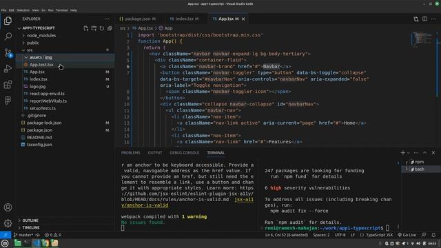 React beginners part 3 | Typescript Template | Learn React in Hindi #react #reactbeginners #react