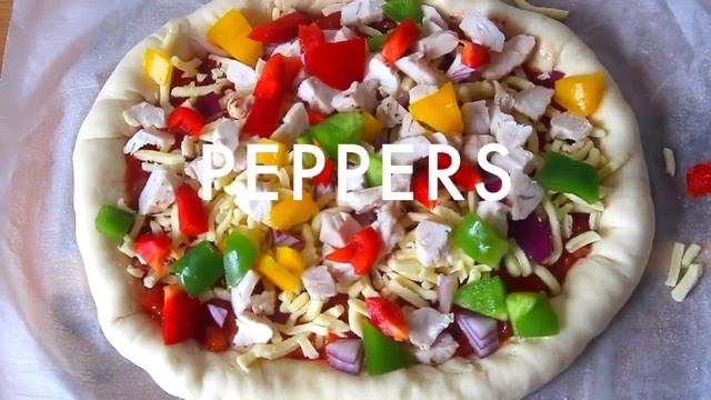 Аппетитная пицца с курицей смотреть онлайн