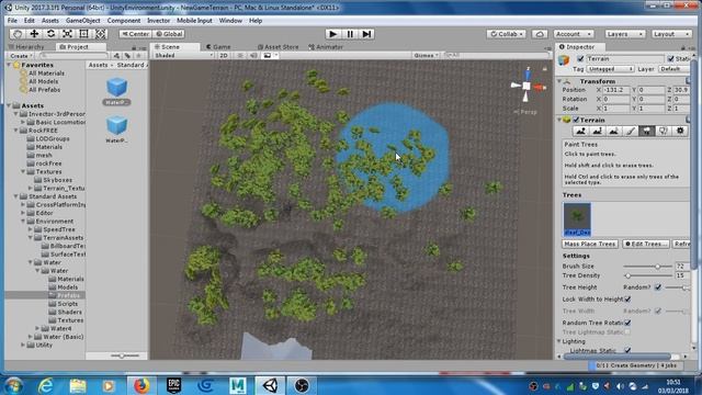 Creating an environment in Unity смотреть онлайн