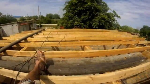 Строительство крыши пошагово день ? 7 смотреть онлайн