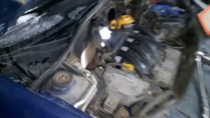 Renault Symbol 2008 Замена лямда-зонда верхнего