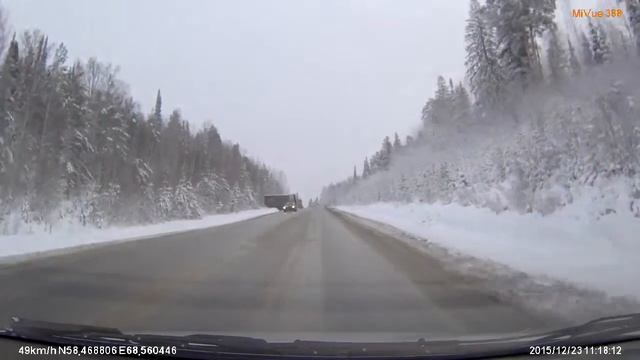 FILE3843 фад Тюмень ХМАО 282km фура в кювете смотреть онлайн