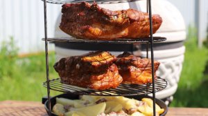 Копченая грудинка в тандыре