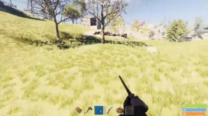 Нуб впервые играет Rust на консоли, исследуем оружие | Rust console edition | PS4