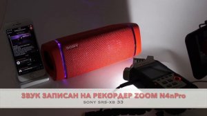 Тест №2. Беспроводные колонки Sony SRS-XB31и SONY SRS-XB33