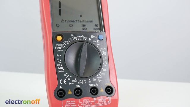 Мультиметр UNI-T UT58E. Обзор смотреть онлайн