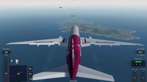 full flight from London Gatwick to Menoraca Qataur airways b777 roblox project flight simulator