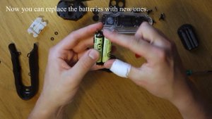 Braun Series 3 Battery Replacement - Parts in Description